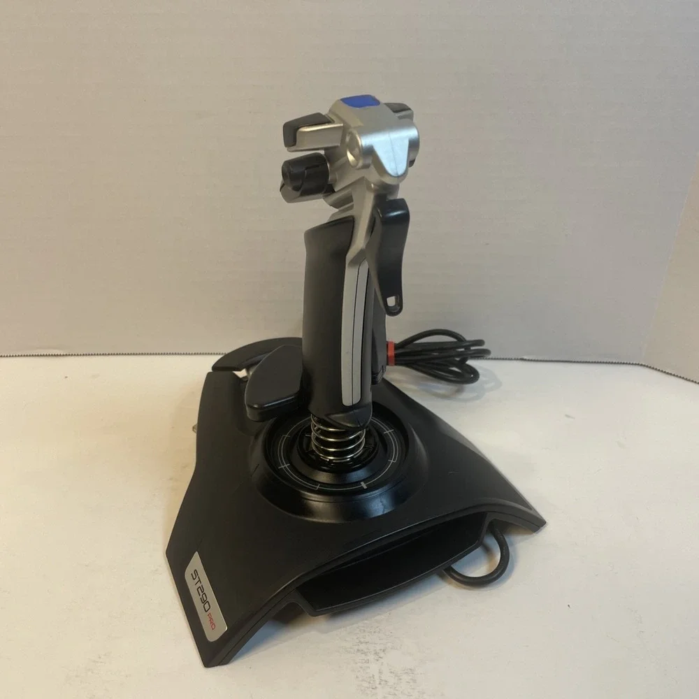 Saitek Joystick‎ Black ST290 Pro Flight Stick Programmable USB Gaming Controller